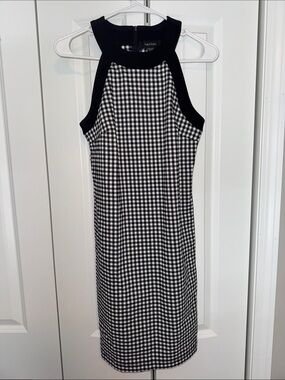 karen kane halter dress Karen Kane Red Retro Glam Jeweled Halter Shift Dress Size Medium